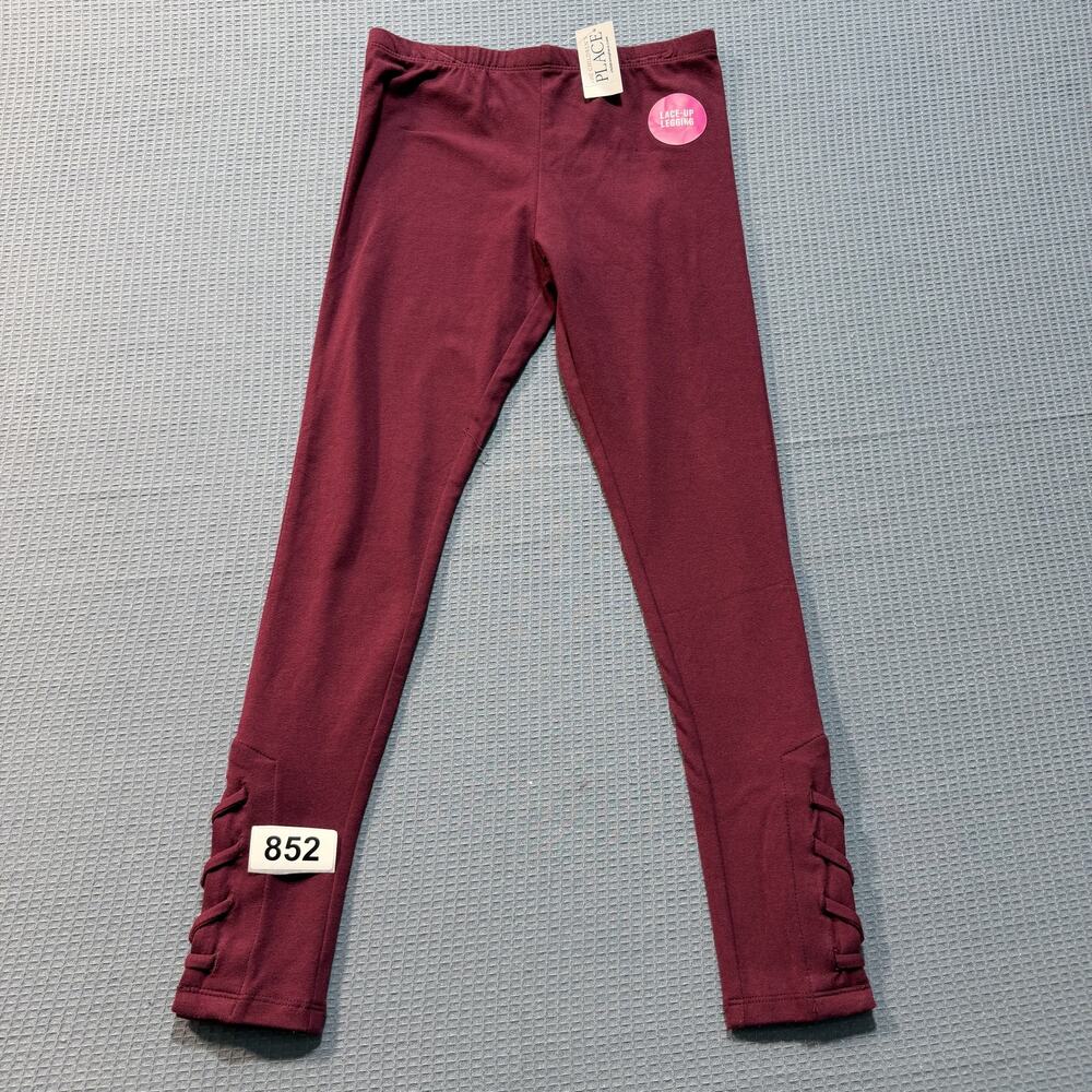 The Children's‎ Place Girls Leggings Sz L Red Brand New